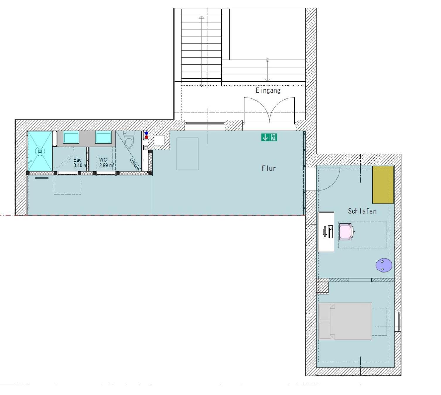 Helles Zimmer Im Loft Μάνχαιμ Εξωτερικό φωτογραφία
